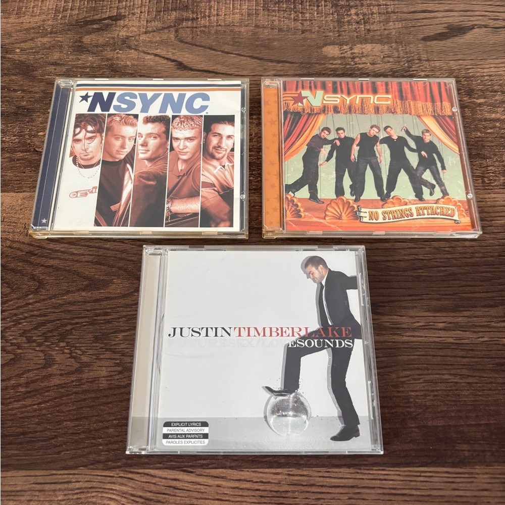 NSYNC & Justin Timberlake CD Bundle